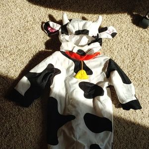 Cow costume size 12-18 months